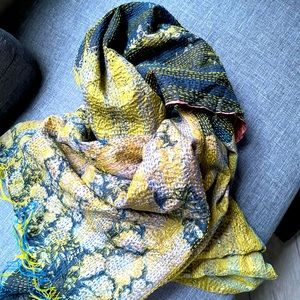 Hand made Indian cotton scarf